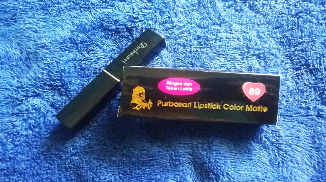 Body dan kardus purbasari lipstick color matte